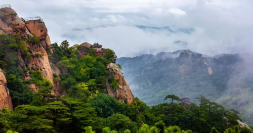 名胜区文明安全旅游倡议书冰球突破游戏网站千山风景(图2)